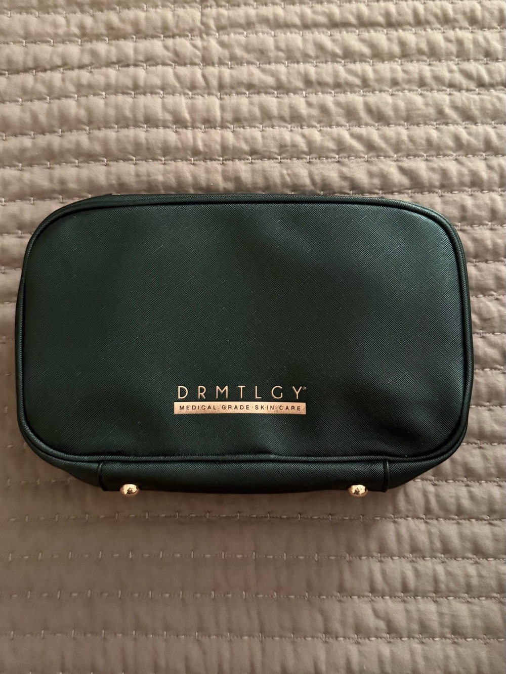 NEW! Black DRMTLGY Travel Cosmetic Bag